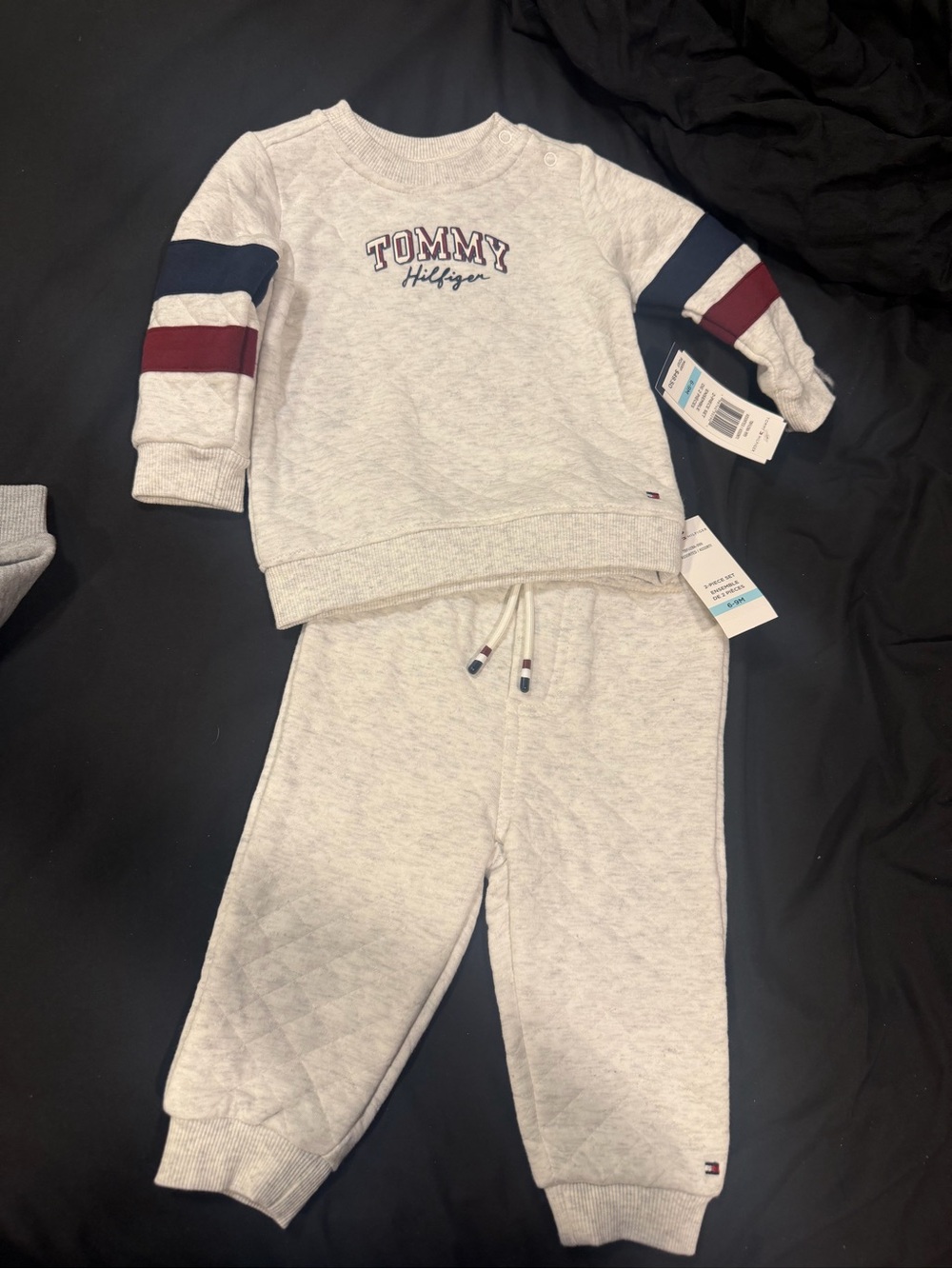 Tommy Hilfiger Baby Boy Two-Piece Sweat Set Size 6-9 Months NWT